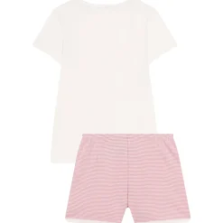 Pyjamas I Bomull Marshmallow Charme>Petit Bateau Sale