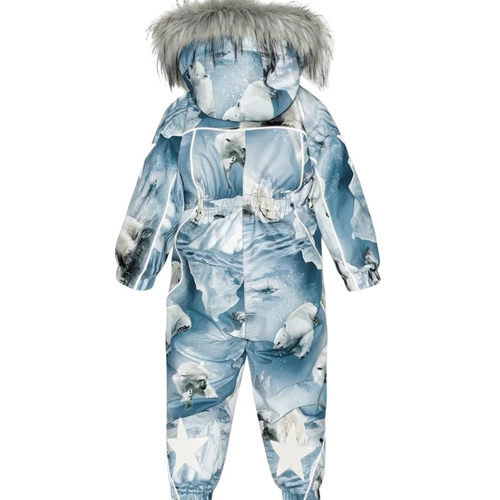 Pyxis Babyoverall Polar Bear Joy>Molo