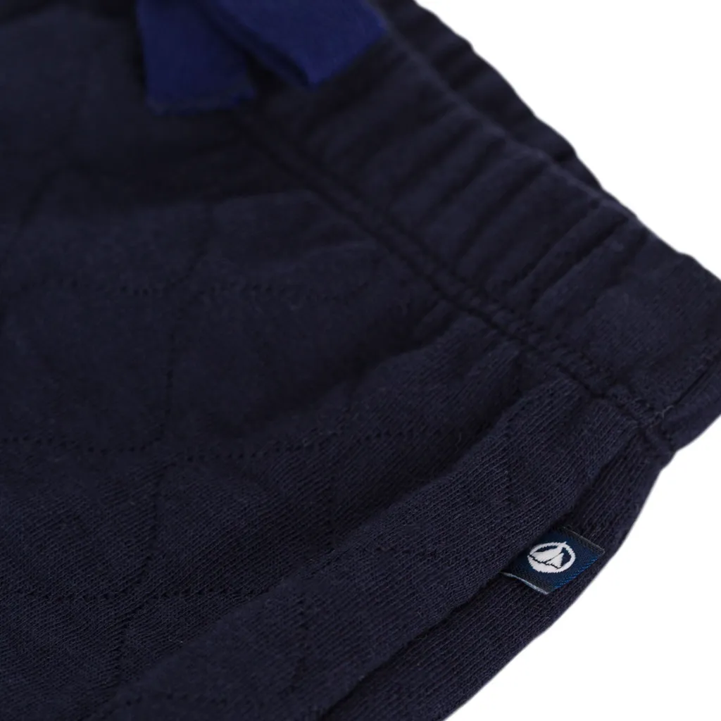Quiltade Tubstickade Byxor Smoking Blue>Petit Bateau Best