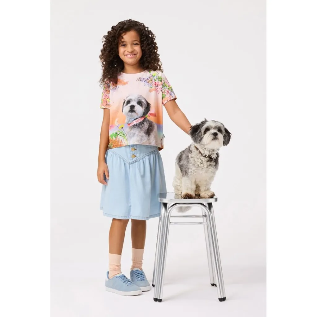 Raeesa Short Sleeve T-Shirt Festivalgoers>Molo New