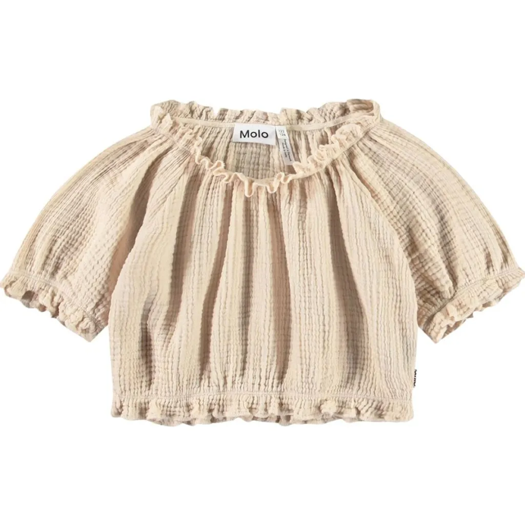Rafaela Blouse Brazilian Sand>Molo Clearance