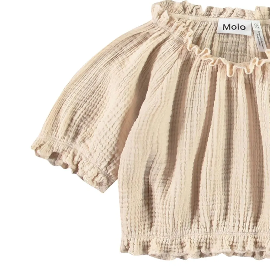 Rafaela Blouse Brazilian Sand>Molo Clearance