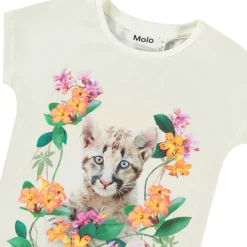 Ragnhilde Short Sleeve T-Shirt Floral Puma>Molo Hot