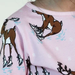 Raindeer Långärmad T-shirt Icy Pink><noscript><img width=