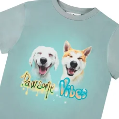 Rame Short Sleeve T-Shirt Pawsome Vibes><noscript><img width=