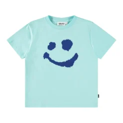 Rame T-Shirt Water Smile Blue>Molo Clearance