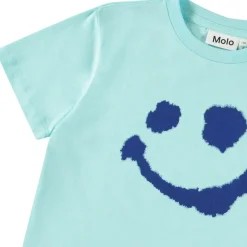 Rame T-Shirt Water Smile Blue>Molo Clearance