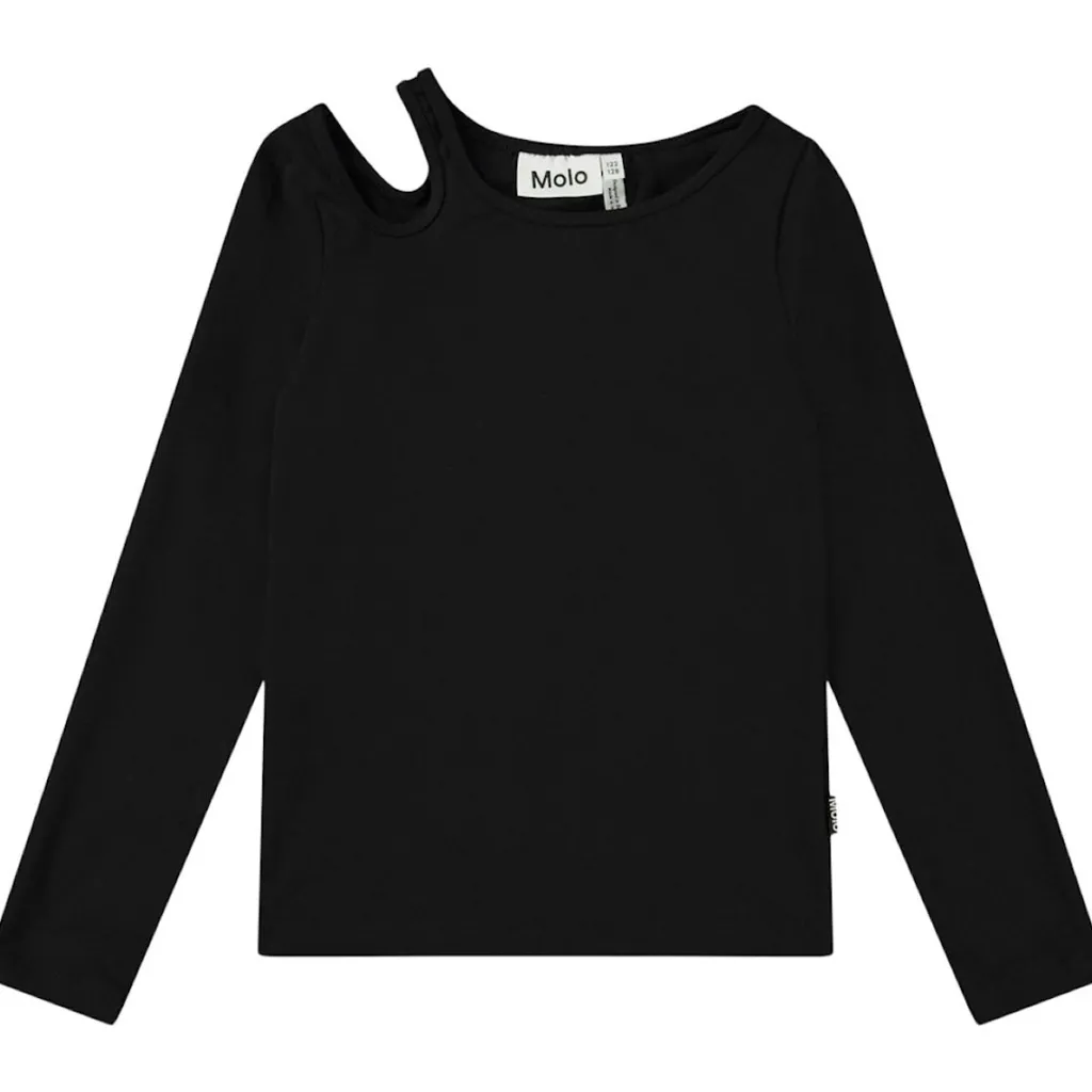 Ramona Long-Sleeved T-Shirt Black>Molo Clearance