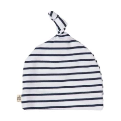 Randig Babymössa Marinblå>A Happy Brand Discount