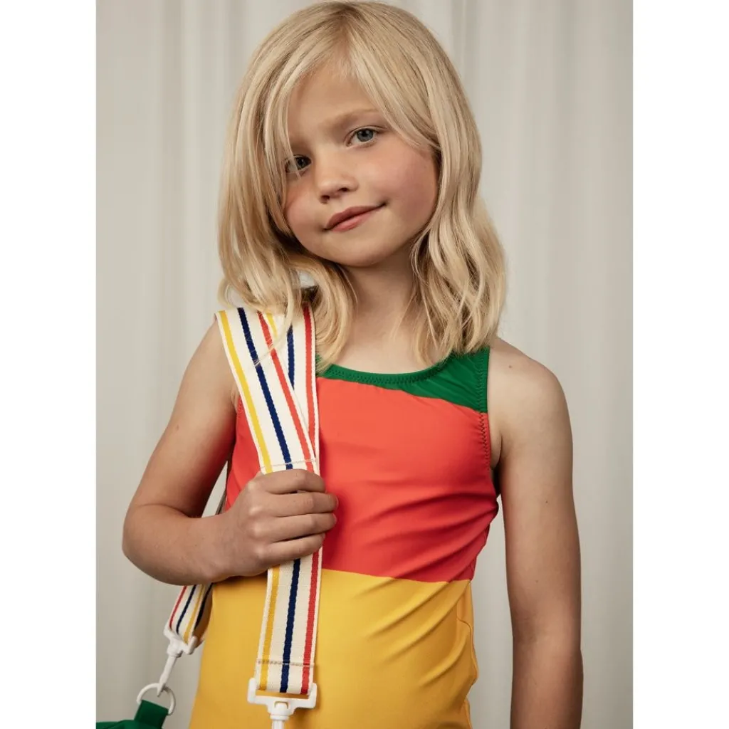 Randig Baddräkt Flerfärgad>Mini Rodini Sale