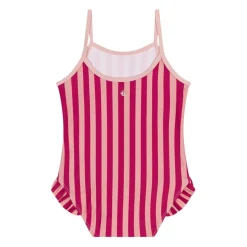 Randig Baddräkt Rosa>Petit Bateau Discount