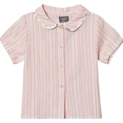 Randig Blus Salmon>Tocoto Vintage New