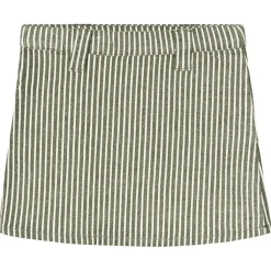 Randig Kjol Olivgrön>Velveteen Sale