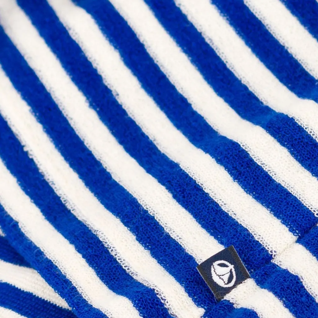 Randig Klänning Marinblå>Petit Bateau Discount