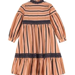 Randig Klänning Rosa>The Middle Daughter Clearance