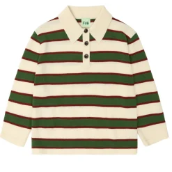 Randig Polo Ecru>FUB Online