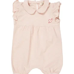 Randig Romper Dusty Rose Cream Stripe>Copenhagen Colors