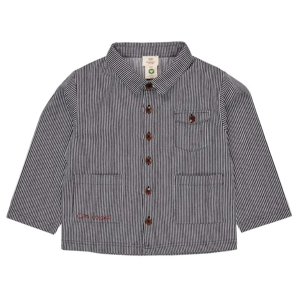 Randig Twilljacka Navy Stripe>Copenhagen Colors Clearance