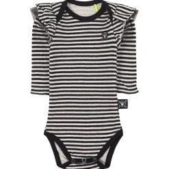 Randig Volangprydd Baby Body Vit>NUNUNU Sale