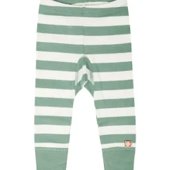 Randiga Baby-leggings Grön>Katvig