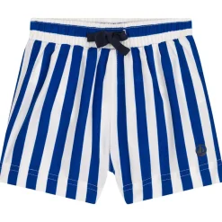 Randiga Badbyxor Blå>Petit Bateau Hot
