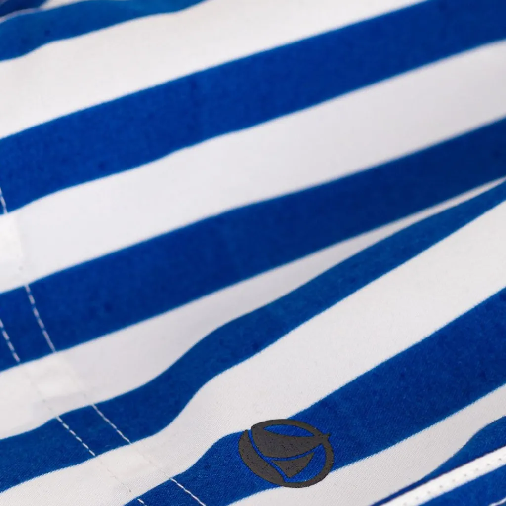 Randiga Badbyxor Blå>Petit Bateau Hot