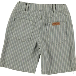 Randiga Jeansshorts Blå>Tocoto Vintage Online