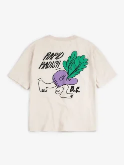 Rapid Radish Oversize T-shirt Offwhite>Bobo Choses New