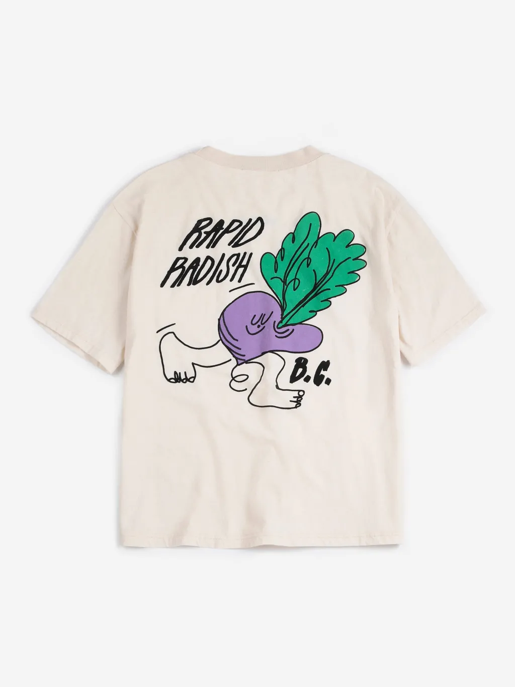 Rapid Radish Oversize T-shirt Offwhite>Bobo Choses New