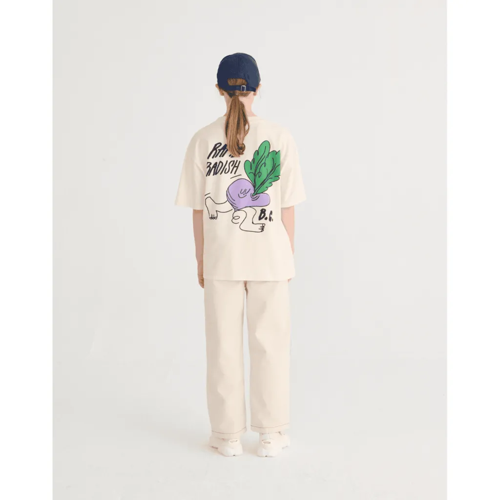 Rapid Radish Oversize T-shirt Offwhite>Bobo Choses New