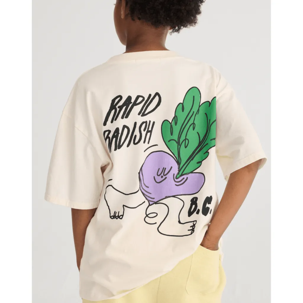 Rapid Radish Oversize T-shirt Offwhite>Bobo Choses New