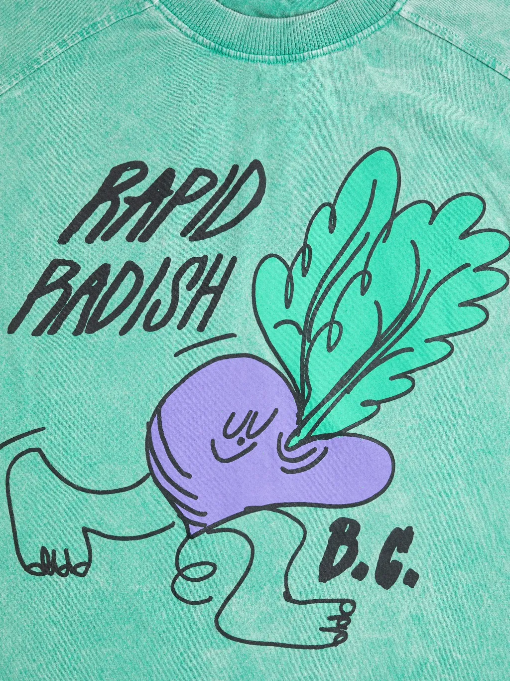 Rapid Radish T-shirt Green>Bobo Choses Clearance
