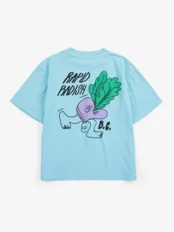 Rapid Radish Överdimensionerad T-shirt Light Blue>Bobo Choses Discount