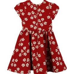 Röd Klänning med Blommor><noscript><img width=