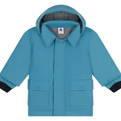 Regnjacka Ljusblå>Petit Bateau