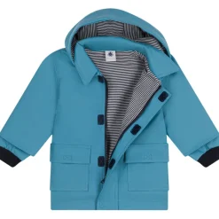 Regnjacka Ljusblå>Petit Bateau