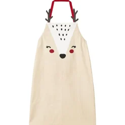 Reindeer Förkläde R�d/Beige>Christmas Kids Best