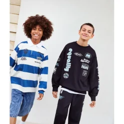 Relz Rugby Shirt Blue Noise><noscript><img width=