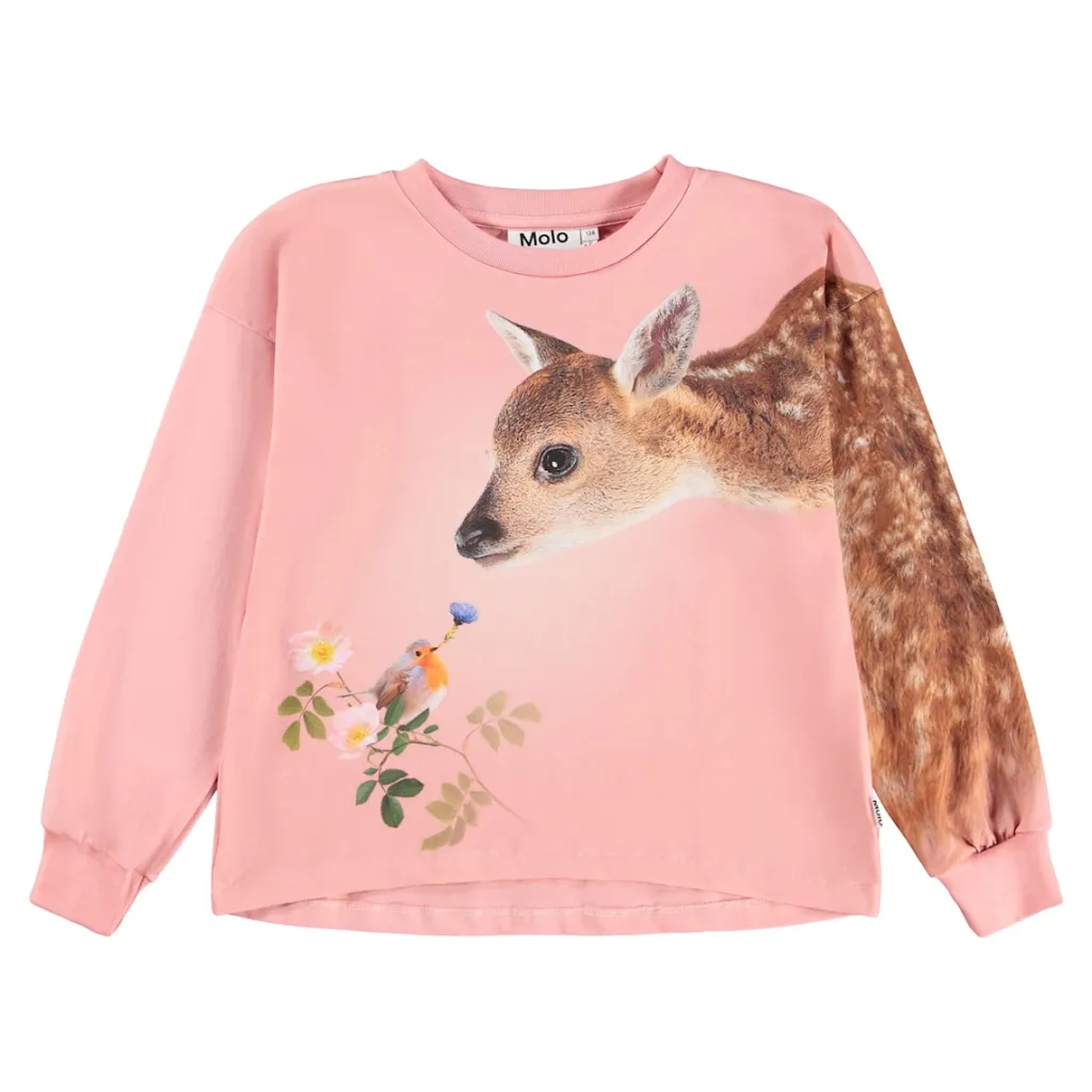 Reniza Långärmad Topp Flower Gift>Molo New
