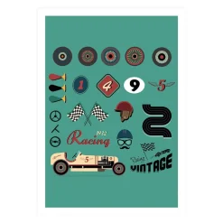 Retro Tema Poster>XO Posters Online