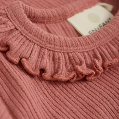 Ribbad T-shirt Old Rose><noscript><img width=
