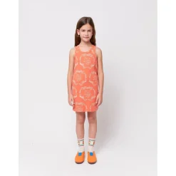 Ribbon Gift All Over Midiklänning Red>Bobo Choses