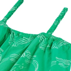 Ribbon Gift All Over Vävda Hängselbyxor Green><noscript><img width=