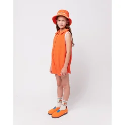 Ribbon Gift Terry Towel Playsuit Red>Bobo Choses Clearance