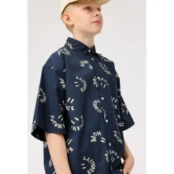 Richie Long Sleeve Shirt Smile Words>Molo Discount