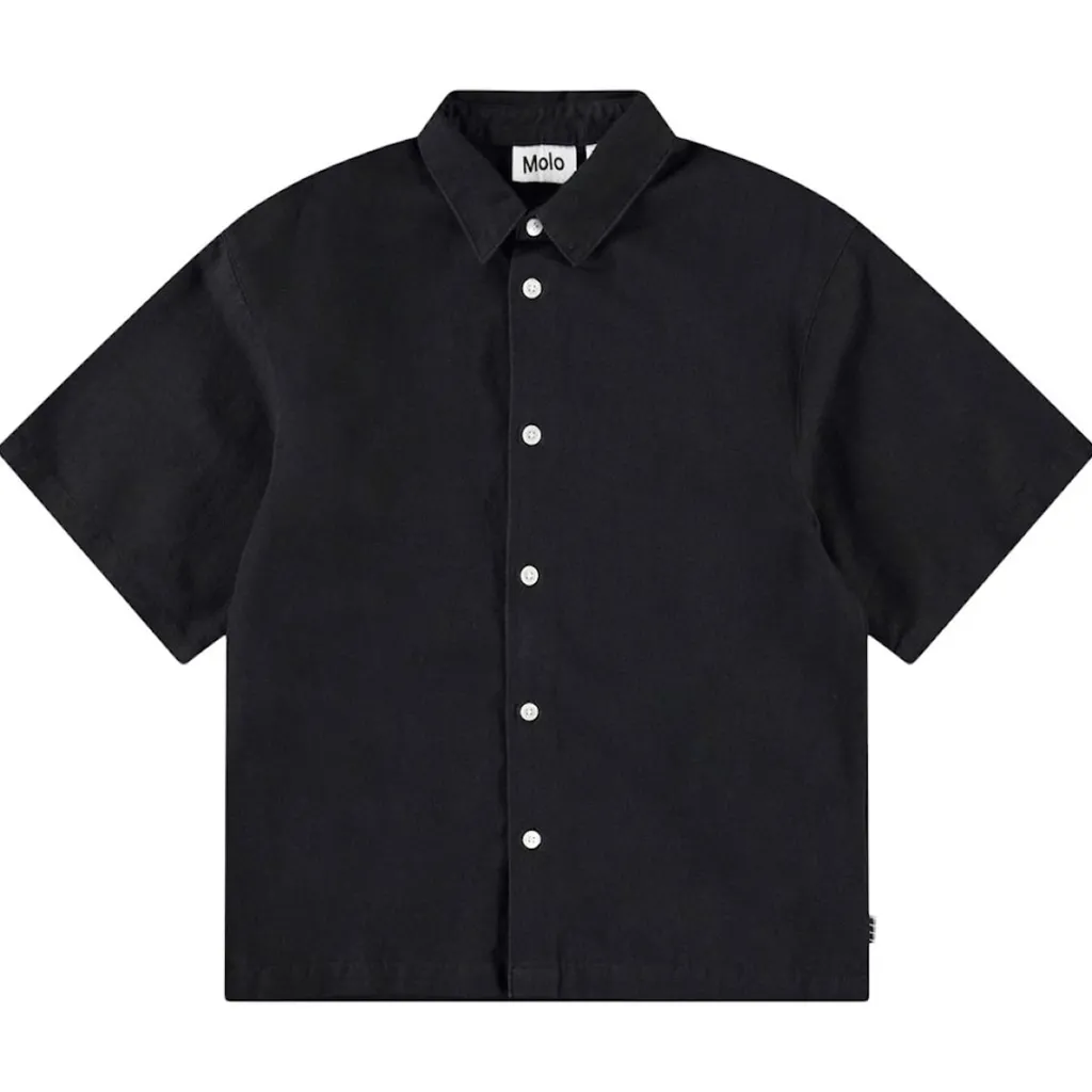 Richie Shirt Black>Molo Clearance