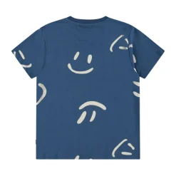 Riley Short Sleeve T-Shirt Big Smiles Blue><noscript><img width=