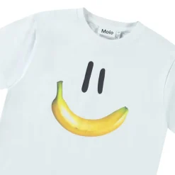 Riley Short Sleeve T-Shirt Banana Smile>Molo Best