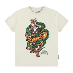 Riley Short Sleeve T-Shirt Jaguar And Snake>Molo