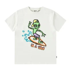 Riley Short Sleeve T-Shirt On A Wave Col>Molo Outlet
